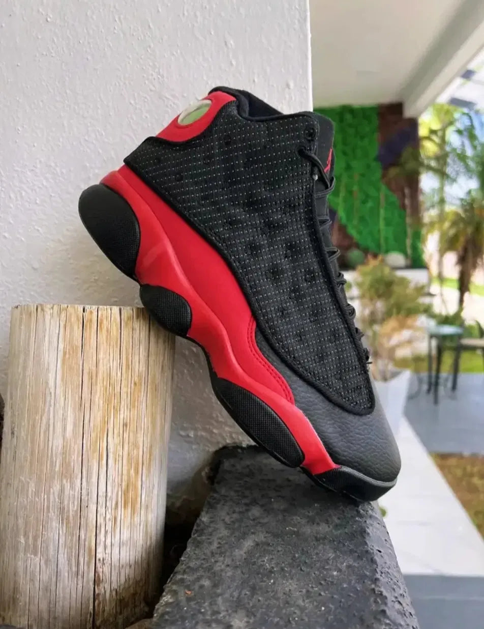 Air Jordan 13 Negros "Black/Red (Bred)"