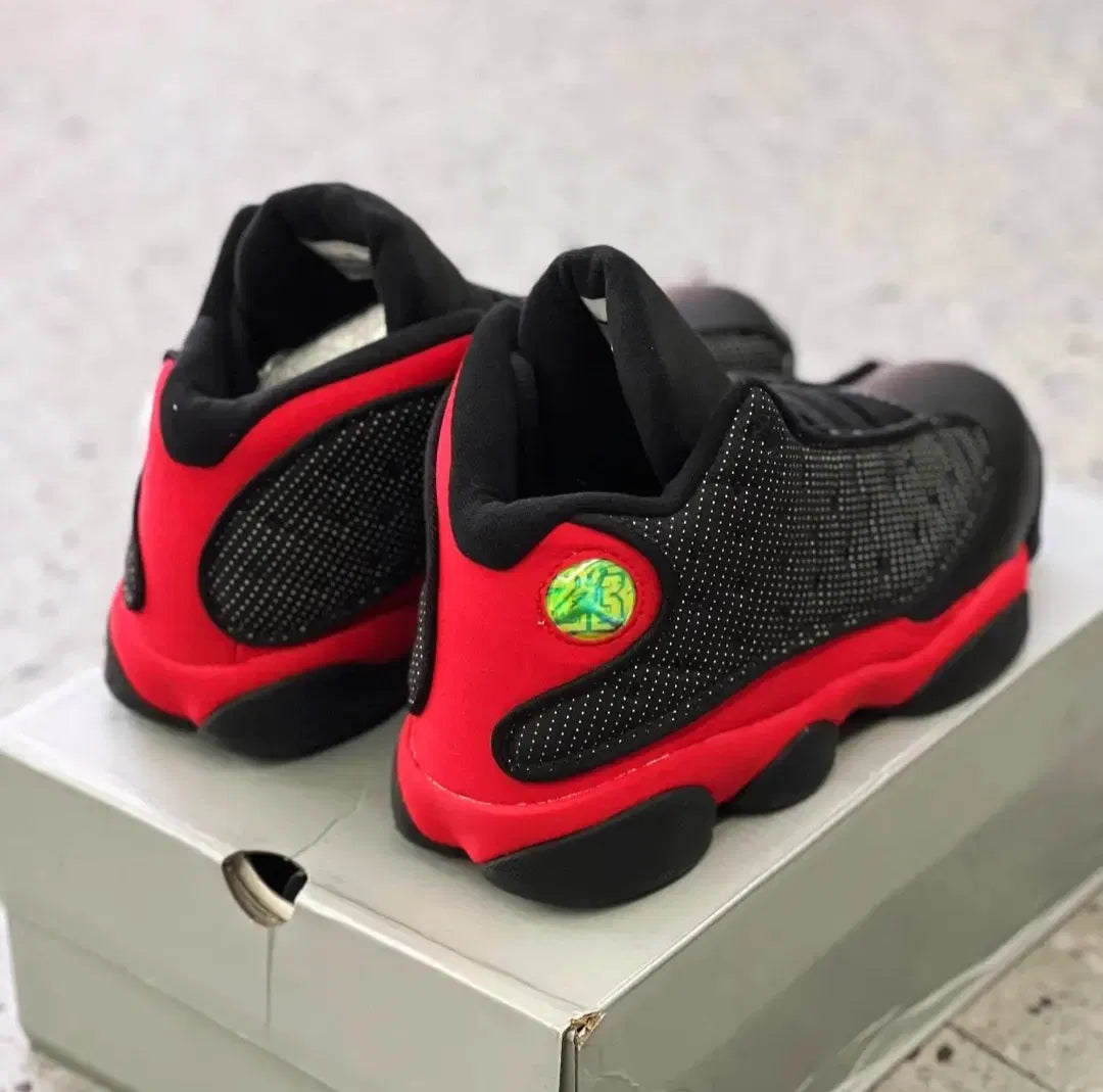 Air Jordan 13 Negros "Black/Red (Bred)"