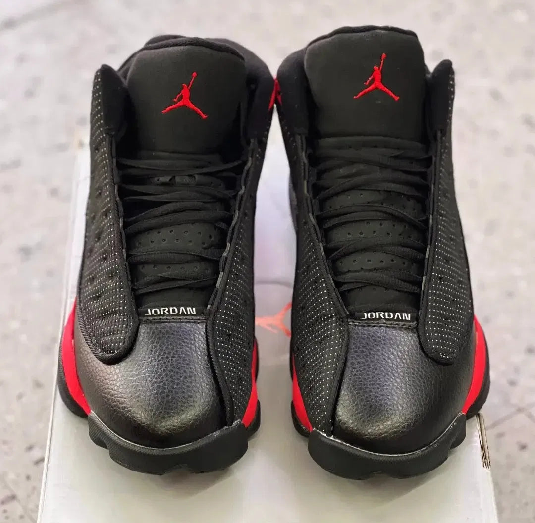 Air Jordan 13 Negros "Black/Red (Bred)"