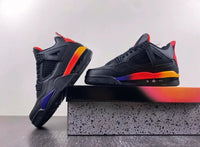Air Jordan 4 Retro "Black/Rainbow"