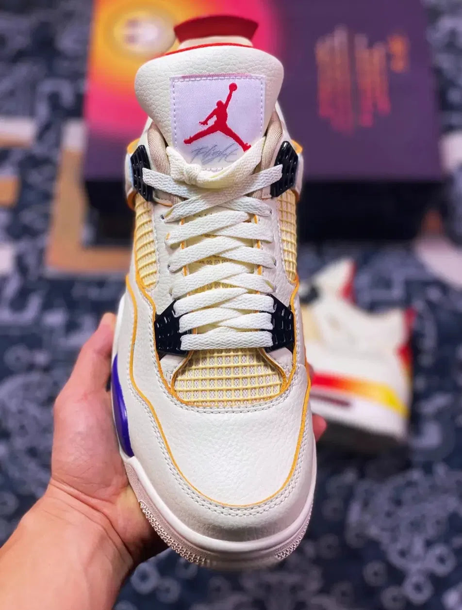Air Jordan 4 Retro Arcoíris "White/Rainbow"