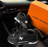 LV Diseñador Negros con Blanco "Black/White"