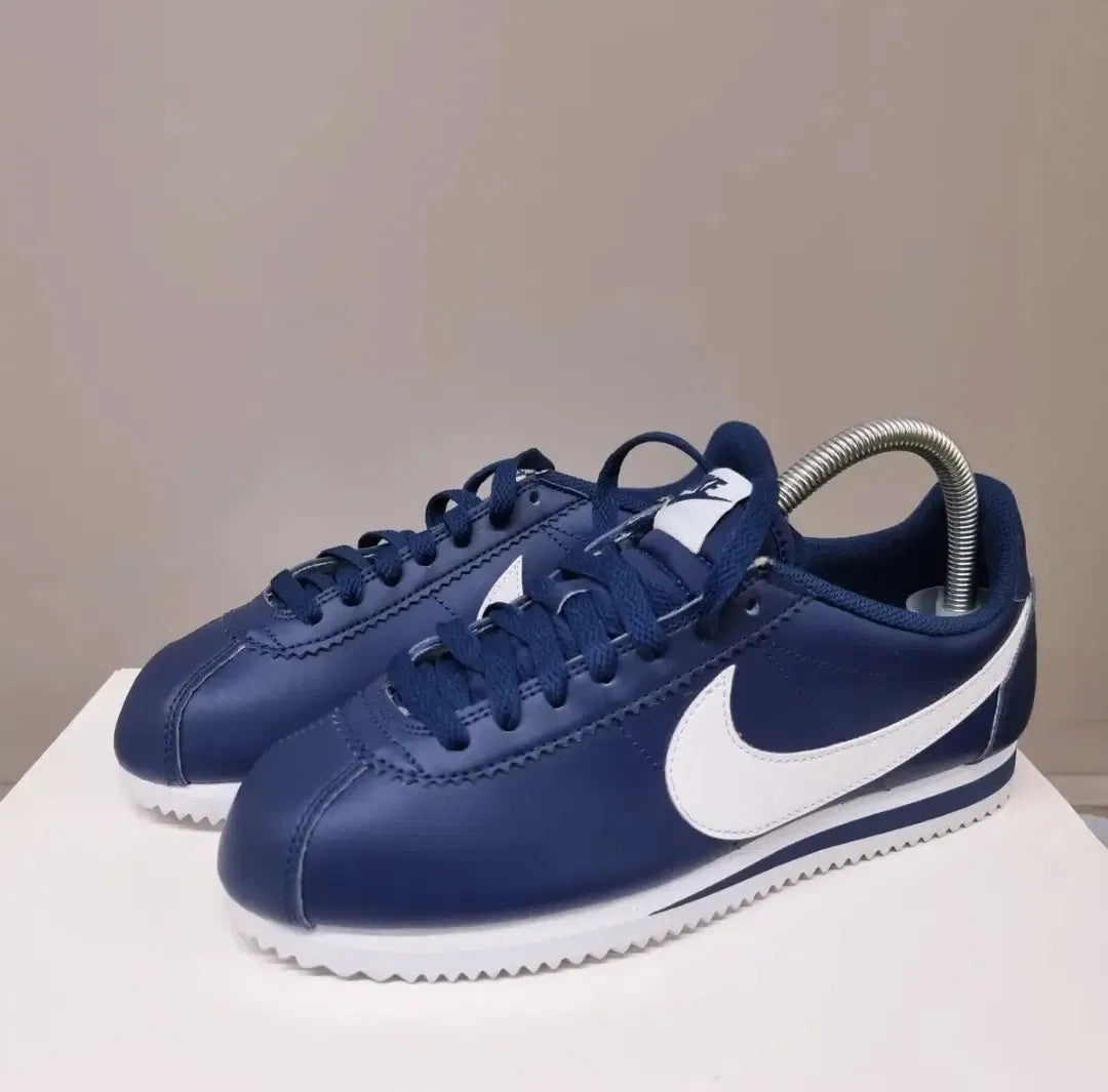Nike Cortez Azules "Navy/White"