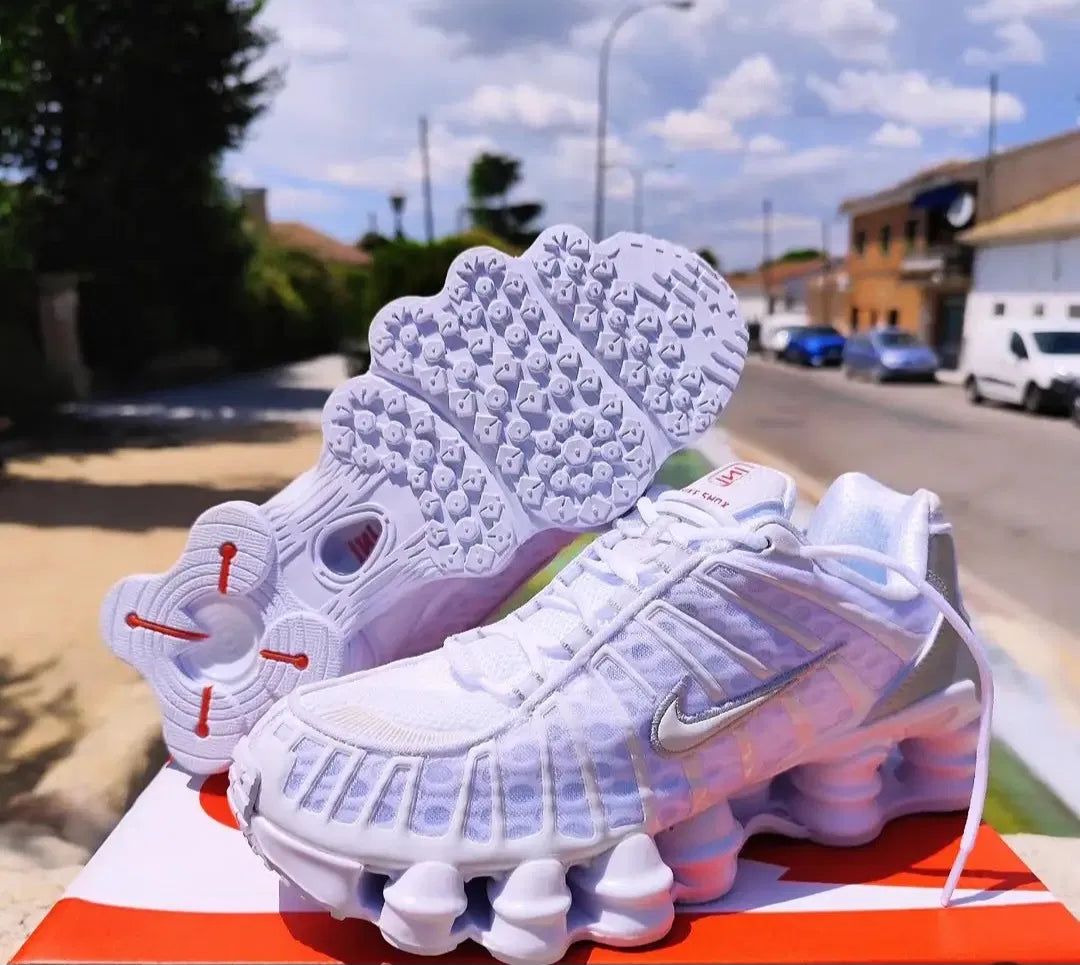 Nike Shox TL Blancos "Total White"