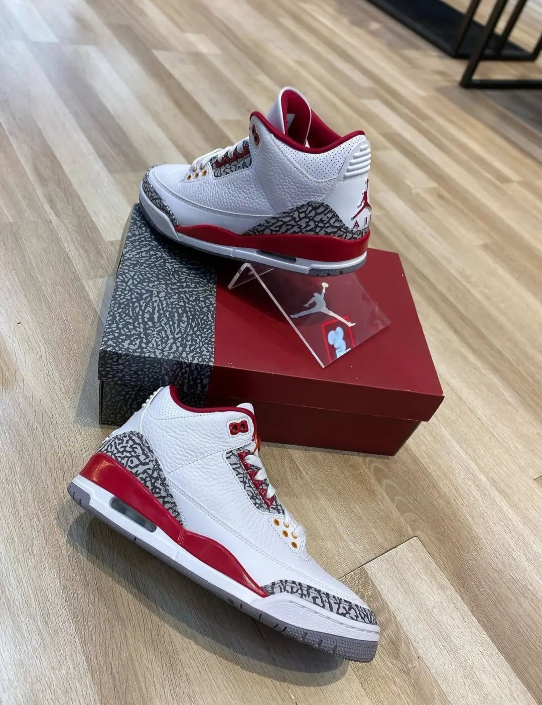 Air Jordan 3 — White/Cardinal Red "Cardinal"