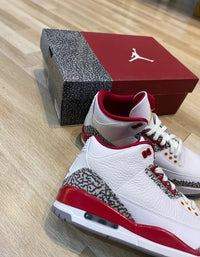 Air Jordan 3 — White/Cardinal Red "Cardinal"