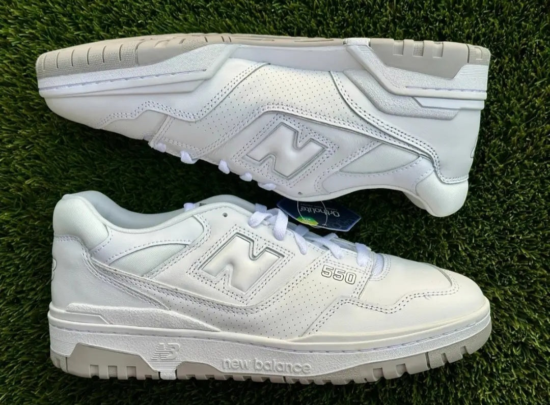 New Balance 550 — Total White