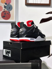 Air Jordan 4 — Black/Cement "Bred"