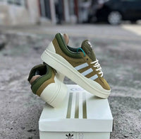 Adidas Campus x Bad Bunny Verdes — Olive/White