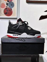 Air Jordan 4 — Black/Cement "Bred"