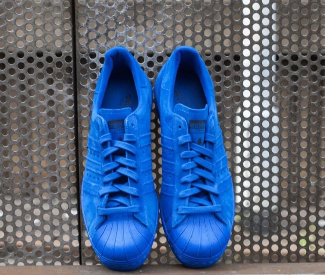 Adidas Superstar 80s "City Pack" — Total Blue (Paris)