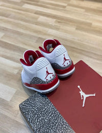 Air Jordan 3 — White/Cardinal Red "Cardinal"